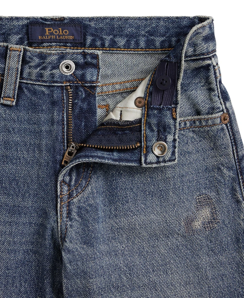 Polo Ralph Lauren Boys' 2T-7 Lynwood Relaxed-Fit Distressed Jeans