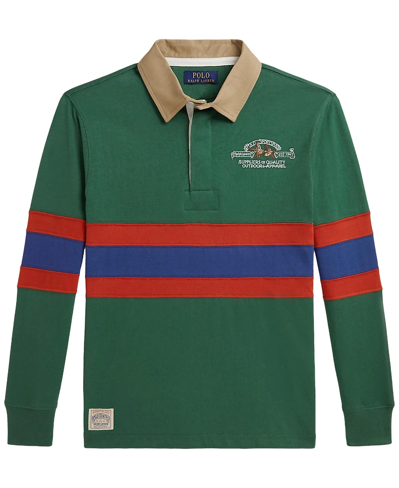 Polo Ralph Lauren Boys' 8-20 Sportsman Cotton Rugby Shirt