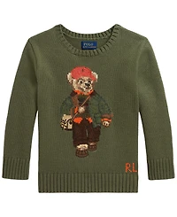 Polo Ralph Lauren Boys' 2T-7 Bear Sweater