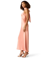 Steve Madden Women's Lara Satin Maxi Dress
