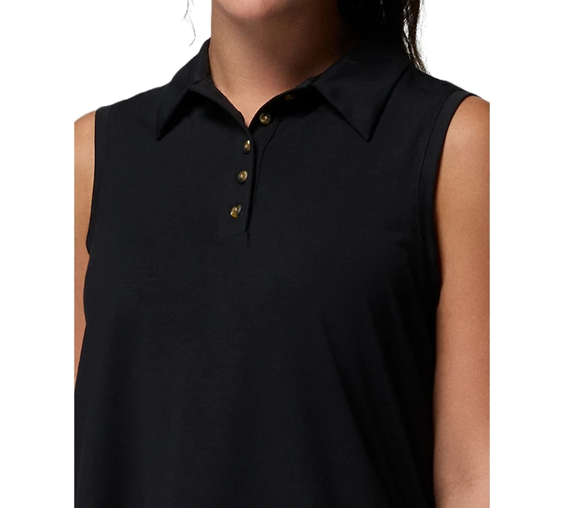 Columbia Women's Sleeveless Stretch Polo Top