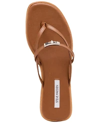 Steve Madden Women's Catalina Buckled Slip-On Thong Sandals