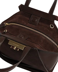 Kenneth Cole Leather Small Satchel Handbag