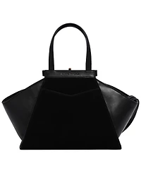 Kenneth Cole Detachable Leather Small Crossbody Satchel Handbag