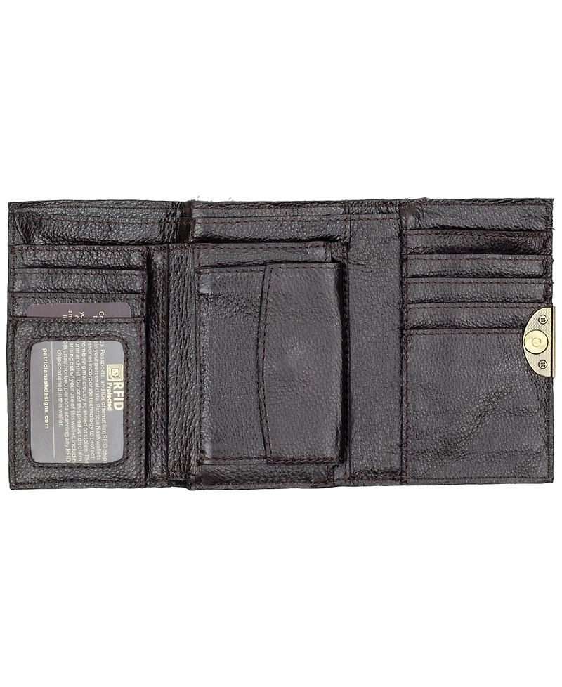 Patricia Nash Acri Leopard Trifold Wallet