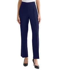 Jones New York Petite Pintuck Straight-Leg Trousers