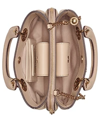 Karl Lagerfeld Paris Benoite Suede Small Shoulder Handbag