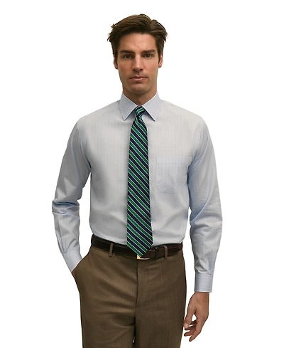 B by Brooks Brothers Men's Spread Collar Dress Shirt