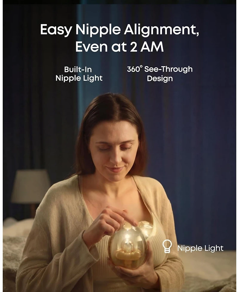 eufy Security Heated Massage Wearable Breast Pump S2 Pro