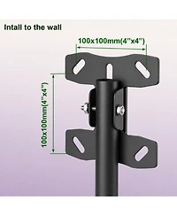 Lofree Adjustable Tilt Swivel Tv Ceiling Mount Bracket, Fits 14"-42"