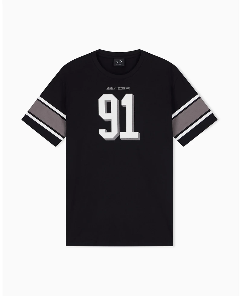 A|X Armani Exchange Men's Short Sleeve Arm Band 91 T-Shirt