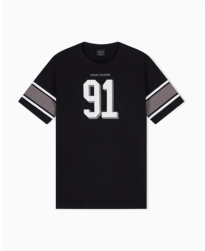 A|X Armani Exchange Men's Short Sleeve Arm Band 91 T-Shirt
