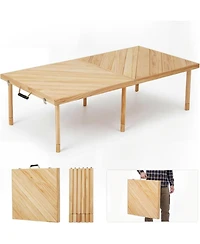 60"x30" Wood Folding Picnic Table