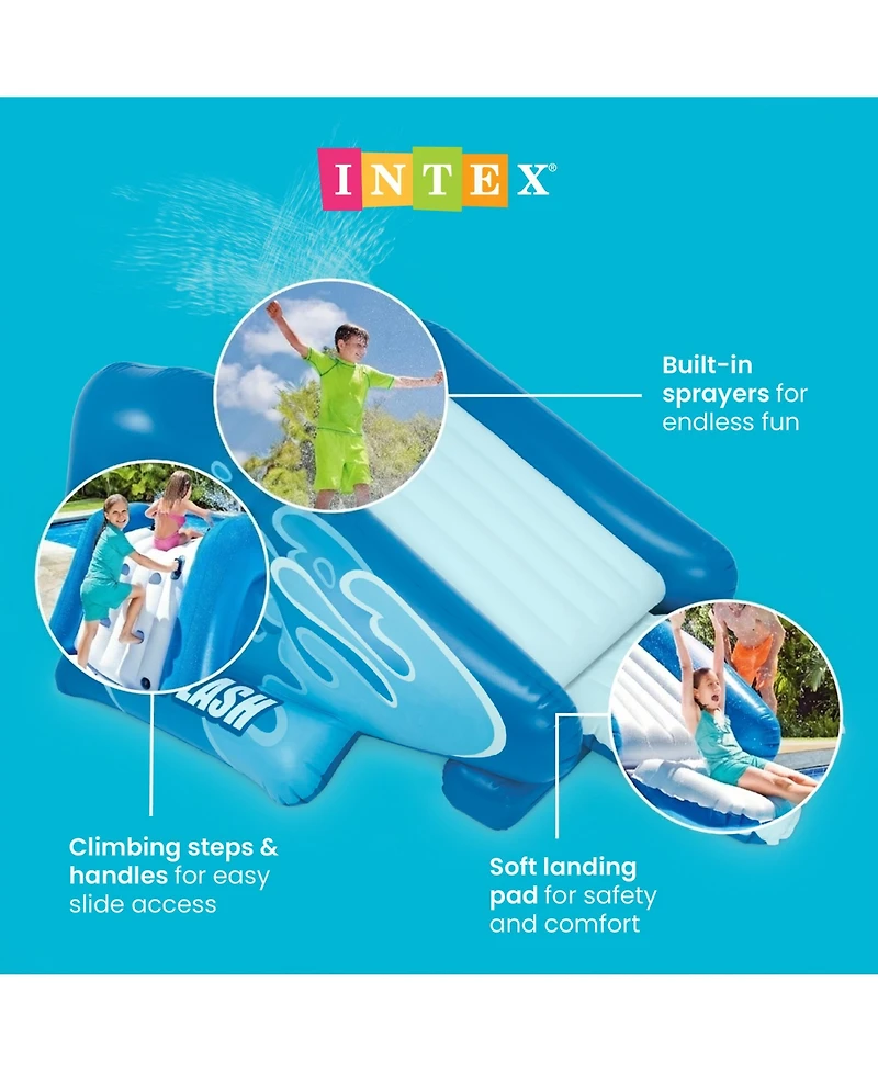Intex Kool Splash Inflatable Play Center Swimming Pool Water Slide (2 Pack)