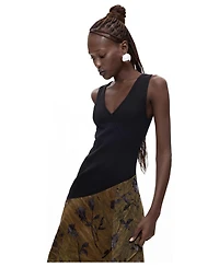 Desigual Women's Midi Dress Combined flocked