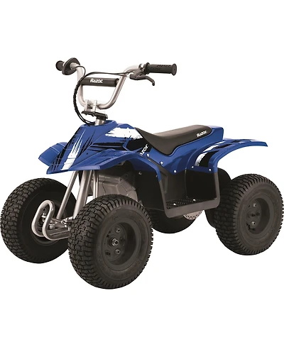 Razor Kids Electric Off Road Mini Dirt Quad Bike 4 Wheeler Atv 24 Volt, Blue