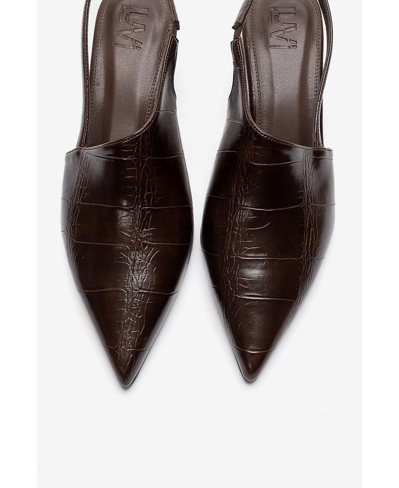 Prologue Shoes Women's Yarel Stiletto Slingback Pump