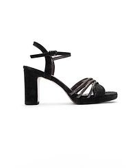 Prologue Shoes Women's Jarena Block Heel Ankle Strap Sandal