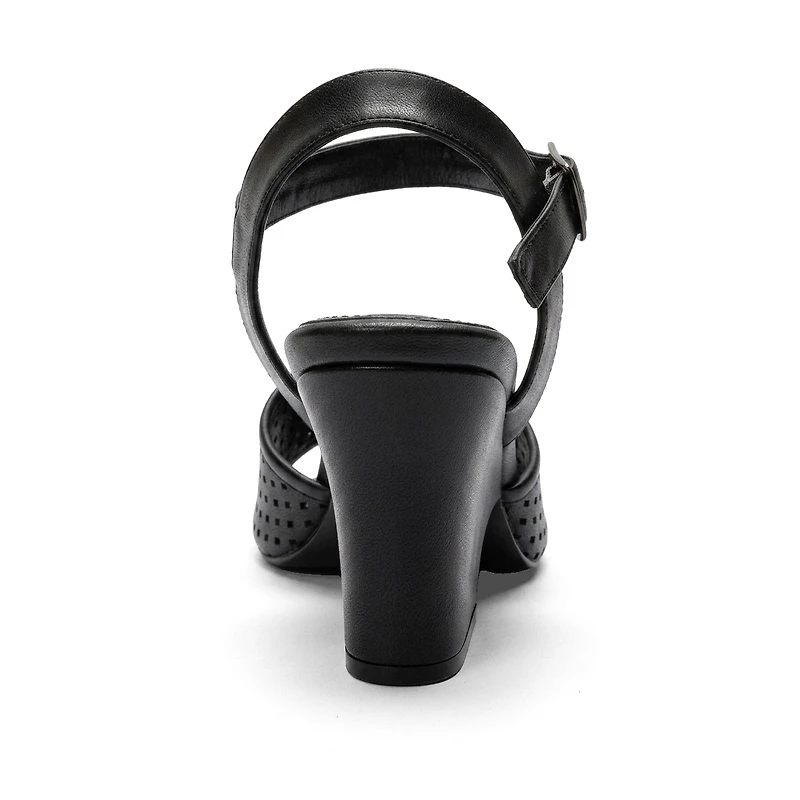 Prologue Shoes Women's Hervon Block Heel Ankle Strap Sandal
