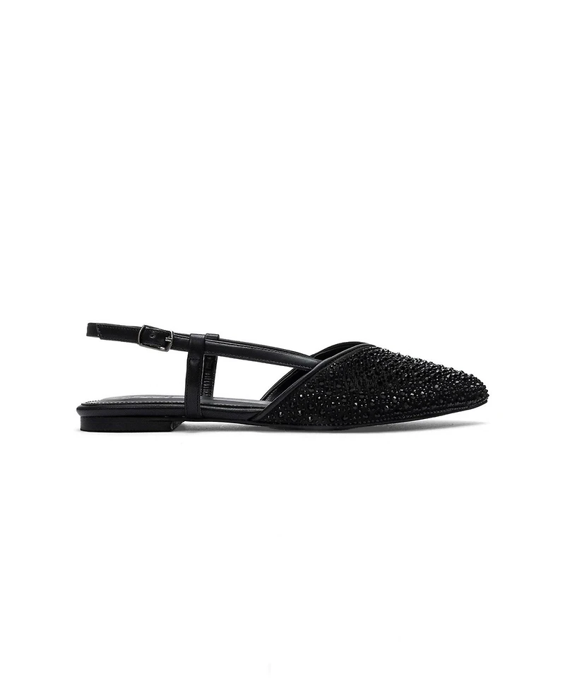 Prologue Shoes Women's Rexton Embellished Slingback Pump