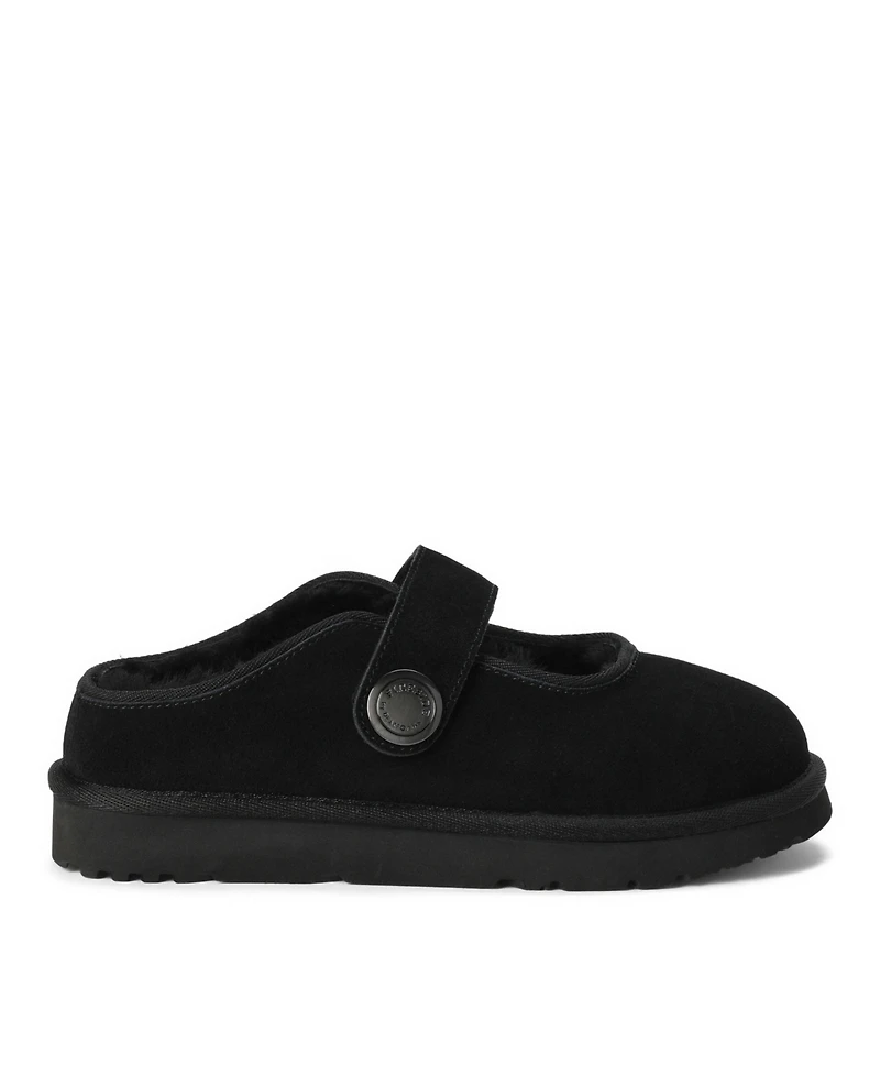 Dearfoams Women's Fireside by Coin Maryjane Slippers
