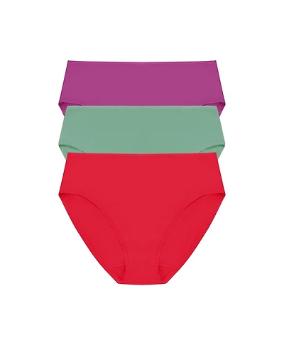 Natori Women's Bliss Bare Cotton Hipster 3-Pack