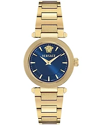 Versace Women's V-Musa Ip Yellow Gold Stainless Steel Bracelet Watch 35mm