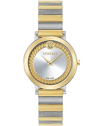 Versace Women's V-Libra Two-Tone Stainless Steel Bracelet Watch 35mm