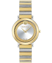 Versace Women's V-Libra Two-Tone Stainless Steel Bracelet Watch 35mm