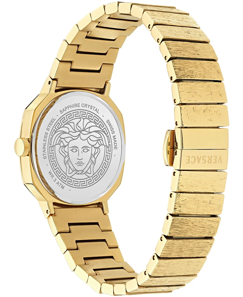Versace Women's V-Arcadis Ip Yellow Gold Stainless Steel Bracelet Watch 32mm