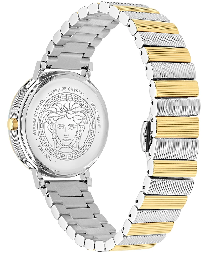 Versace Women's V-Libra Two-Tone Stainless Steel Bracelet Watch 35mm