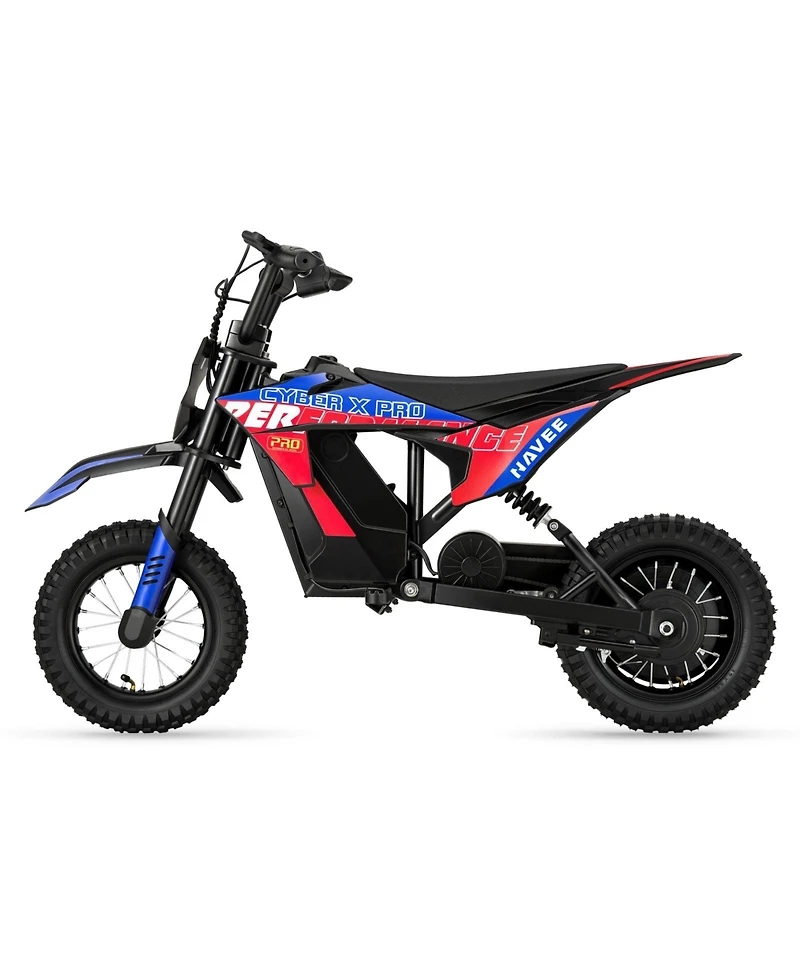 Navee Electric Dirt Bike for Ages 4-7, 6.25 Miles Max Range, 9.4 Mph Speed, 150W Mid-Drive Motor