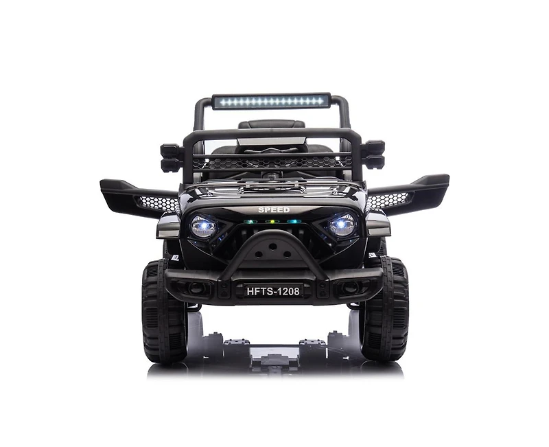 Yobtop 12V Kids Ride-On Electric Truck with Parental Remote Control, Ages 1+