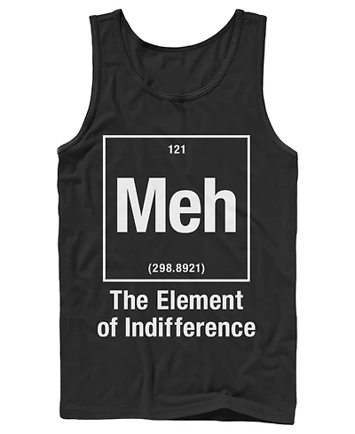 Fifth Sun Men's Element Of Meh Crewneck Tank Top