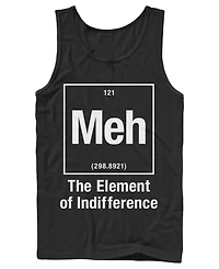 Fifth Sun Men's Element Of Meh Crewneck Tank Top