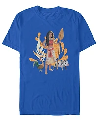 Fifth Sun Men's Moana Live Action Heihei and Pua Graphic T-Shirt