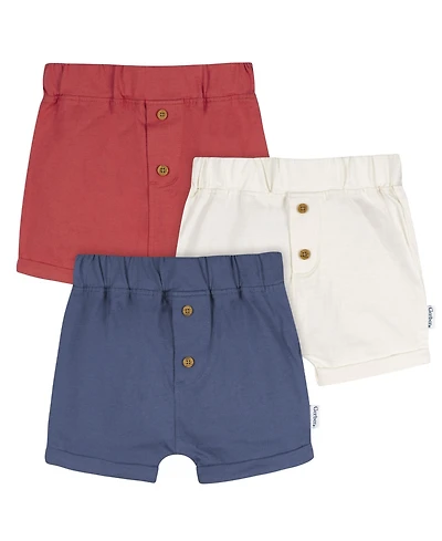 Gerber Baby Boys 0-24M 3-Pack Shorts