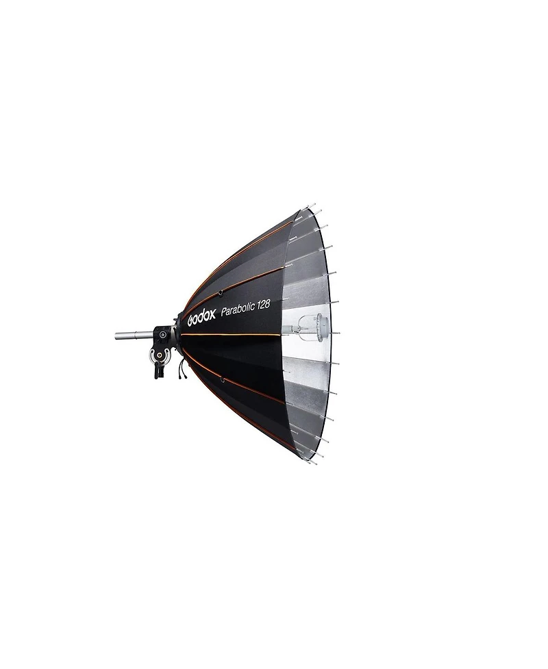 Godox 128 Parabolic Light Focusing System Kit 50-Inch Reflector for Various Strobe Lights
