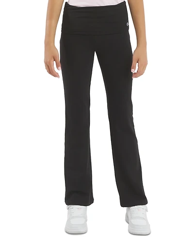 Champion Girls' 7-16 French Terry Folded Waist Pants
