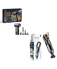 Pursonic Ultimate Cleaning Bundle 3-in-1 Turbo Air Duster and Cordless Handheld Vacuum