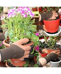 Xdovet Gardening Gloves With Claws For Digging Planting Weeding Waterproof Breathable