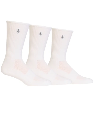 Polo Ralph Lauren Men's 3-Pk. Technical Crew Socks