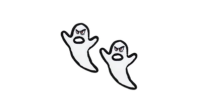 Tuffy Holiday Ghost Tug, 2 Pack Halloween Dog Toy