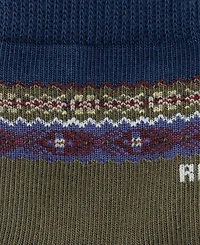 Polo Ralph Lauren Baby Girls' Polo Bear Plaid Fair Isle Crew Socks, 3-Pack