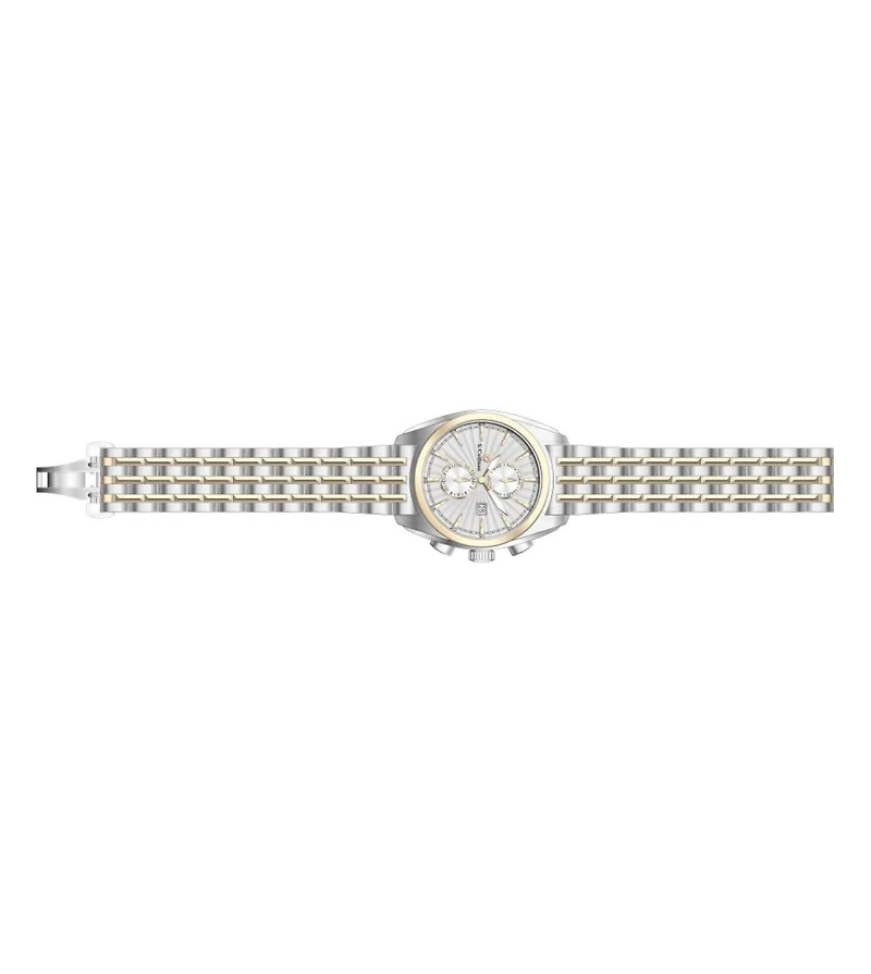 Invicta S.Coifman Men's Heritage Chronograph Silver Dial Stainless Steel Bracelet Watch