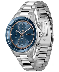 Hugo Boss Men's Bossletic Quartz Chrono Stainless Steel Watch 43.40mm