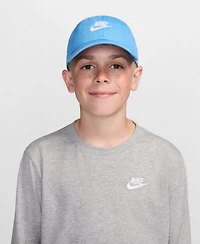 Big Boys and Girls Nike Blue Nike Dri-fit Wash Club Adjustable Hat