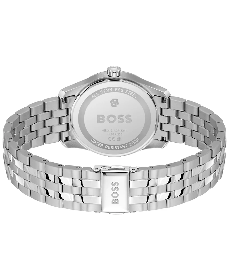 Hugo Boss Men's Principle Quartz Stainless Steel Watch 37mm