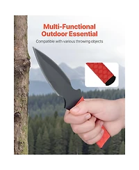 Sevorley Throwing Knives Set, 6-Pack 8.9 inch Stainless Steel Knives with Nylon Sheath