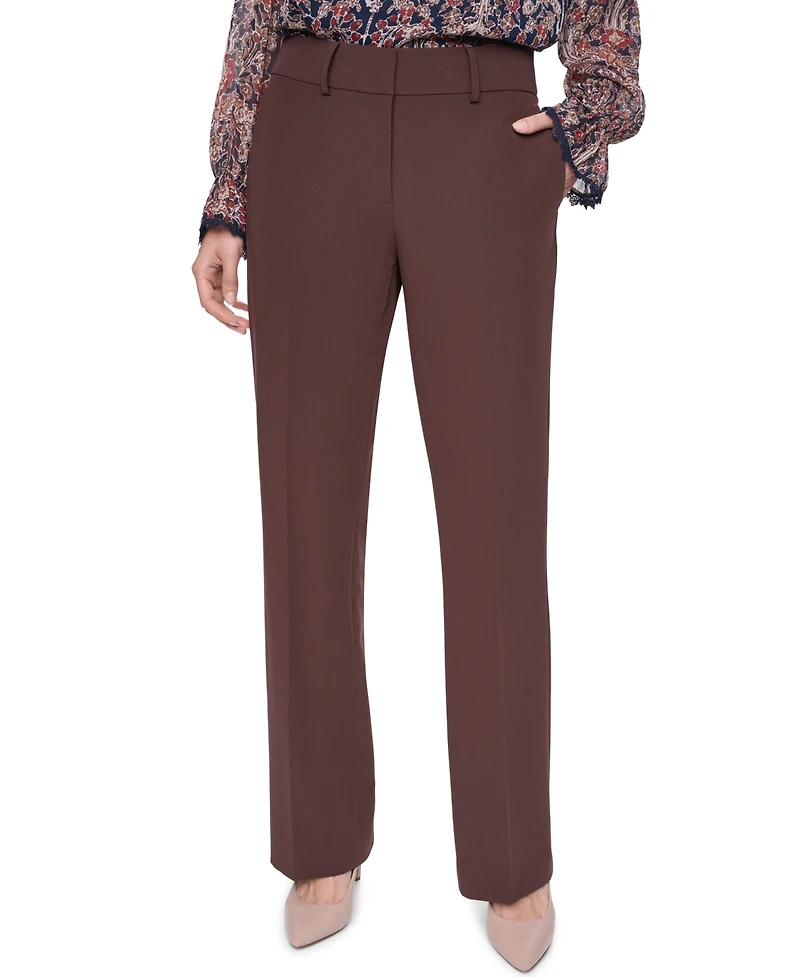 Tommy Hilfiger Women's Sutton Mid-Rise Bootcut Pants